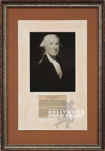 21x14George Washington Portrait/Bio