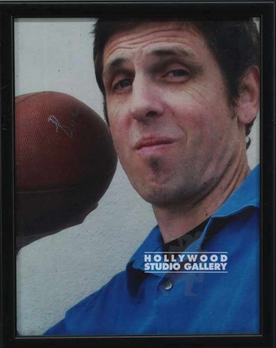 12X9BLK FRM/WHITE GUY/FTBALL/