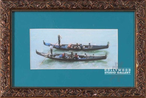 7X11 TABLETOP 2 GONDOLAS GREEN MAT
