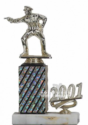 8" POLICE TROPHY
