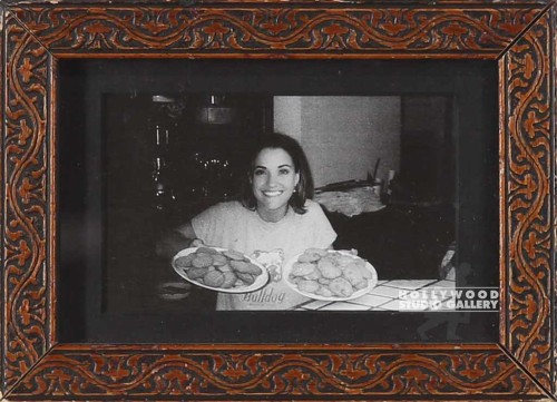 5X7 TABLETOP CARIE W 2 COOKIE PLATE