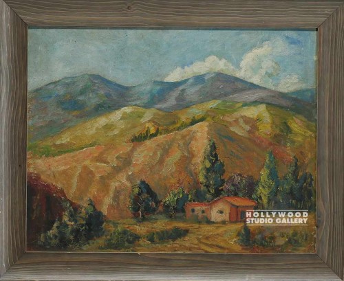 19X23 ORIG.MTN-CABIN RUSTIC/GRAY WD