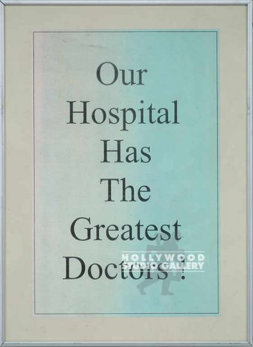 20X14 MTL SLVR/ GREATEST DOCTORS