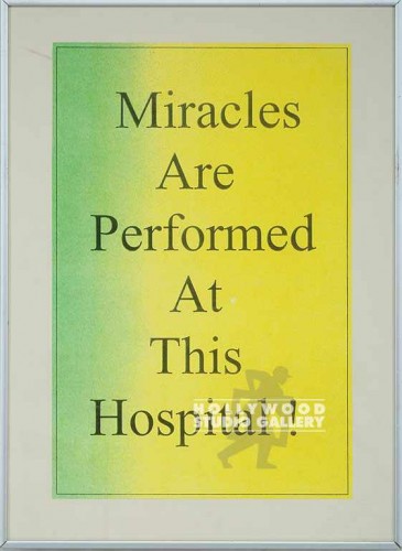 20X14MTL SLVR/MIRACLES ARE PERFORMD