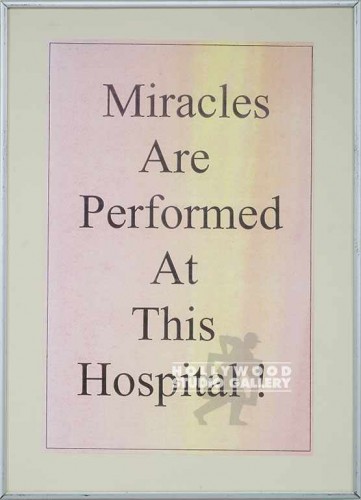 20X14MTL SLVR/MIRACLES ARE PERFORMD