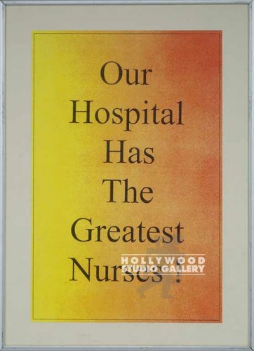 20X14 MTL SLVR/ GREATEST NURSES