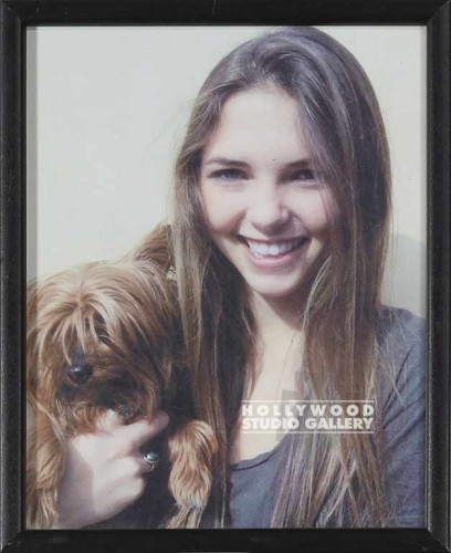 12X9 TABLETOP GIRL W DOG