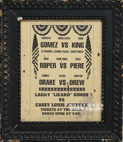14X12 BLK FRM/GOMEZ VS KING