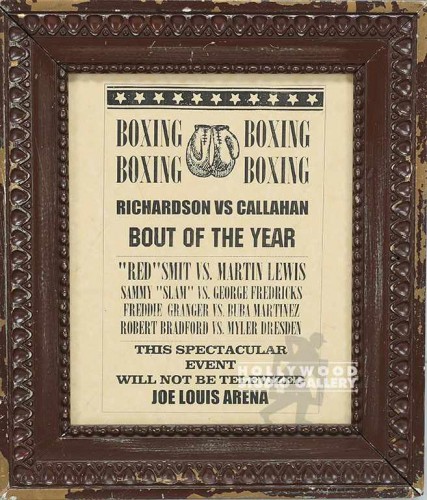 14X12 BRWN FRM/ BOXING BOXING