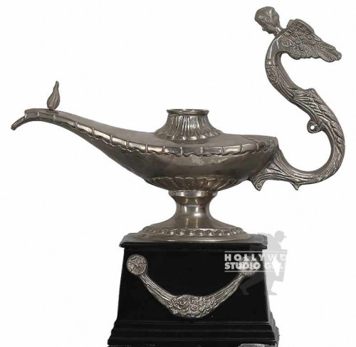 13" OIL LAMP TROPHY