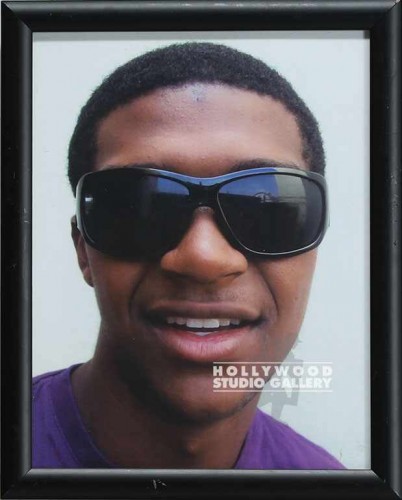 12X10 BLK FRM/BLK GUY/GLASSES/