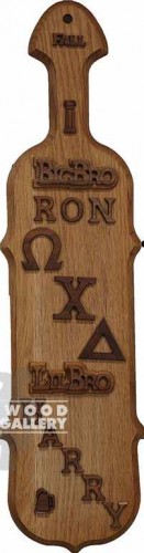 21x6 OAK SORORITY PADDLE RON HARRY