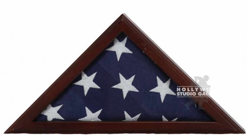 triangle flag frame