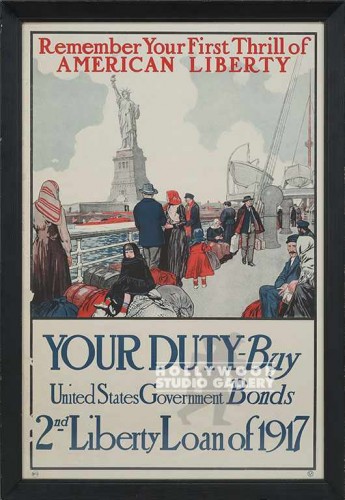 33X22 WW I YOUR DUTY-1917 BONDS