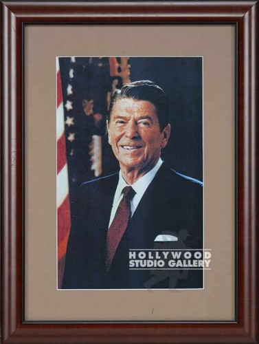 20X15 R.REAGAN-MATTED/ TRAD WOOD