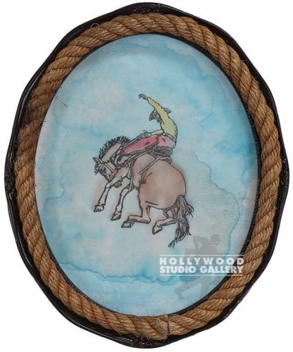 11` OVAL/ROPE FRAME/COWBOY