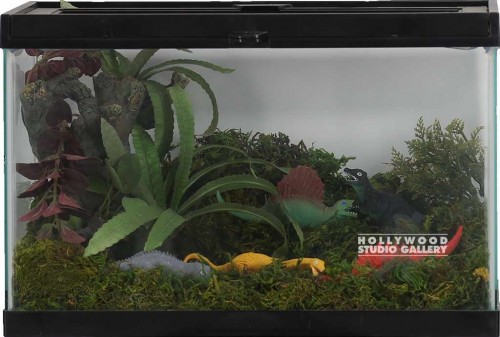 10X16X8 TERRARIUM/ COLOR DINOSUARS