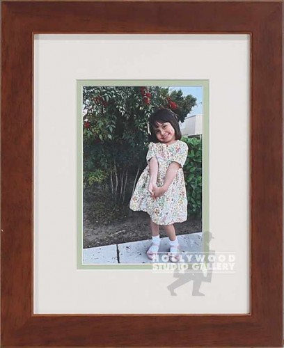 HGW 12x10 GIRL SO CUTE/BEIGE MAT/BROWN FRAME
