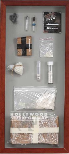 22X10X3 DRUG DISPLAY SHADOW BOX WD