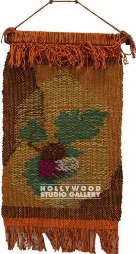 21x14 Orange Brown Weaving