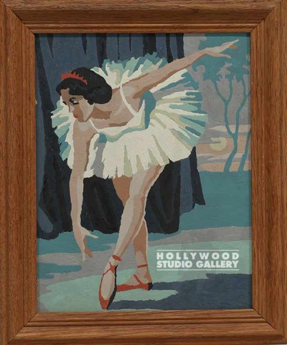 12x10 Paint by Numbers Ballerina
