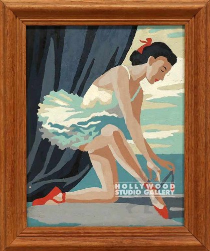12x10 Paint By Numbers Ballerina