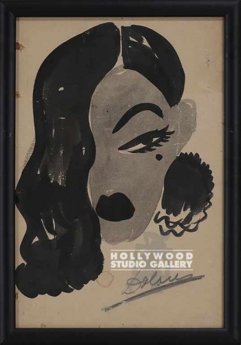 16x11 Faux Movie Star Cartoon