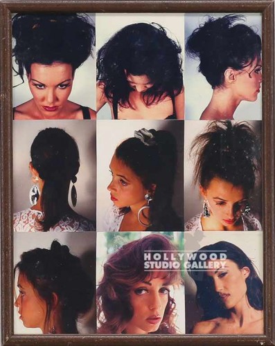 15X12 WOMEN HAIRSTYLES COLLAGE BRWN