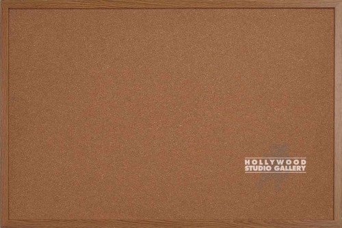 36X24 WOODEN FRAME BULLETIN BOARD