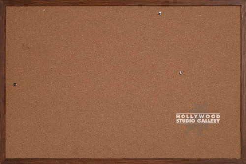 24x36 DARK BRN BULLETIN BOAED