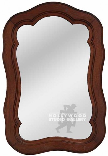 24x17 Vintage Wood Mirror