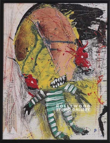 11x9 Reza Kassai Two Face Blck Frm