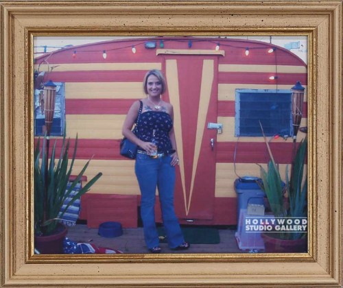 12x10 Color Carrie front of Trailer