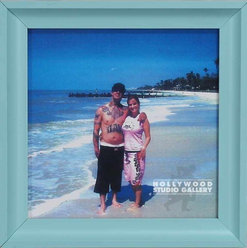 9x9 Color Ian & Carrie at the Beach