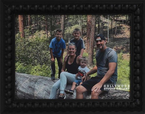 9x12 Wright Family Woods Blck Frm