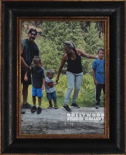 13x10 Wright Family Tree Trunk Blck