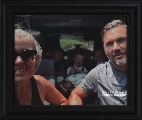 10x12 Wright Family Selfie Blck Frm