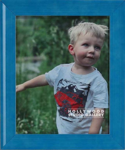 12x10 Wright Boy w Truck Shirt Blue