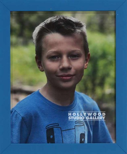 12x10 Wright Boy Blue Shirt & Frame