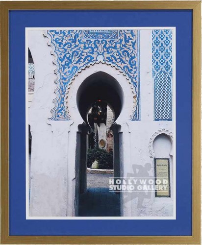 21x17Gonz Arabic Moorish Arch Gold