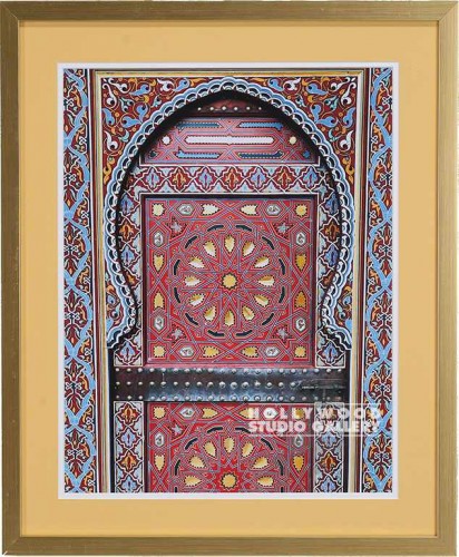 21x17 Gonz Arabic Moorish Arch Gold