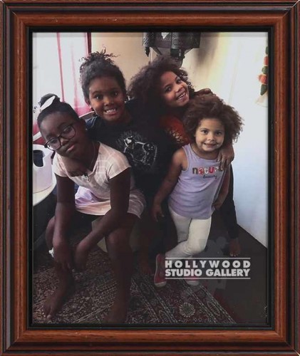 12x10 Clr Trought Children / Brown Frame