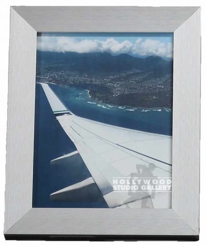 8x6 Tabletop Aerial Hawaii Wing Silver