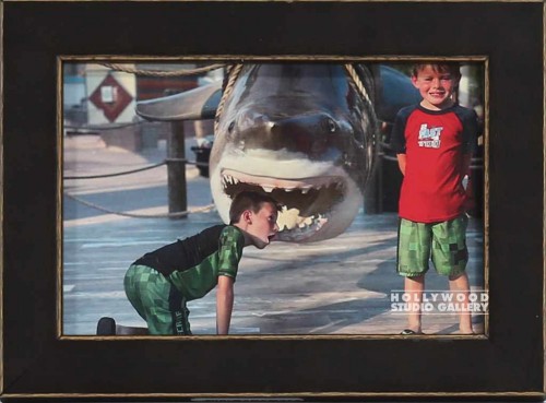 5X7 TABLETOP- 2 BOYS & A SHARK