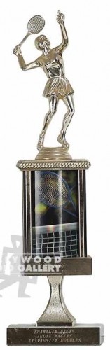 14`` GIRL`S TENNIS TROPHY