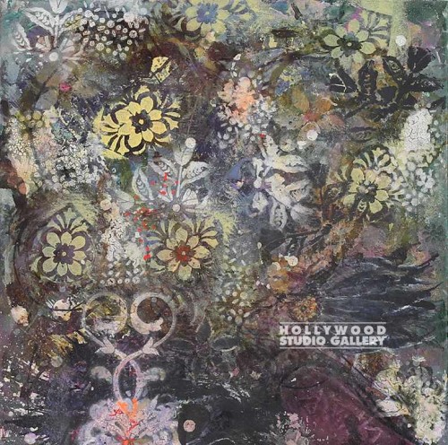 20x20 R. KRAFFT FLORAL COLLAGE CNVS