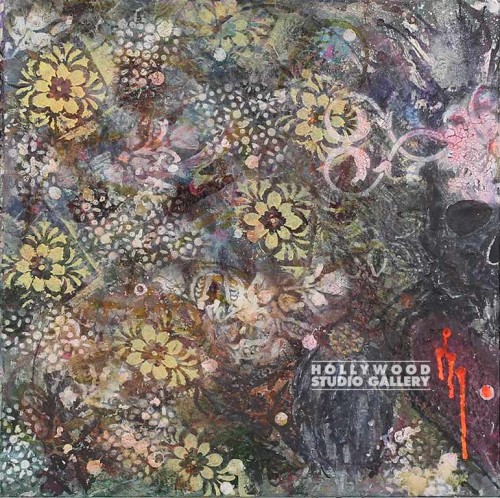 20x20 R. KRAFFT FLORAL COLLAGE CNVS