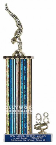 15` SOCCER TROPHY