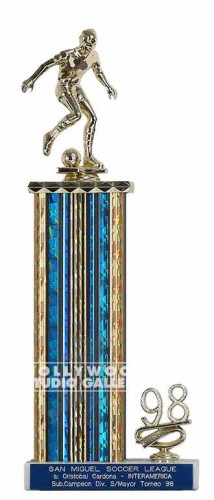 13` MAN SOCCER TROPHY