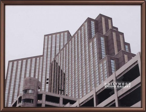 13x17 COLOR JJ BLDG. PHOTO BRNZ FRM